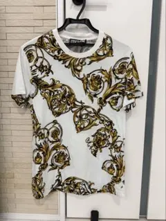 ★新品未使用タグ付★L★VERSACE★メデューサ★刺繍スパンコールTシャツ★ ☆新品未使用タグ付☆L☆VERSACE☆メデューサ☆刺繍スパンコールT