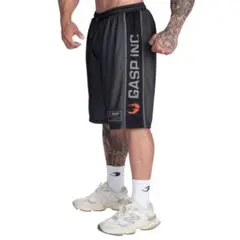 Gasp No1 mesh shorts black