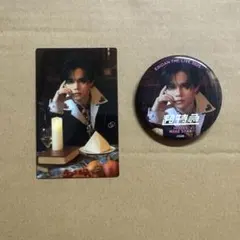 超特急カイ エビライPOPUP 缶バッジ ルームキー風カード