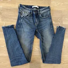 ZARA 1975 DENIM スキニーデニム ブルー