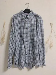【古着】TOMMY HILFIGER ギンガムチェックシャツ