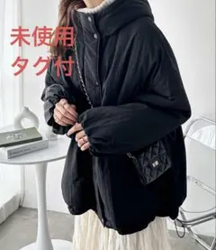 ナイロン中わたオーバーサイズモンスターパーカー