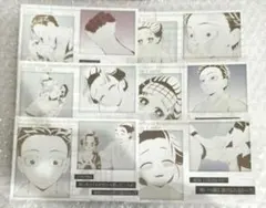 鬼滅の刃　カフェ　メタリックポストカード　コンプリートセット　お楽しみくじ