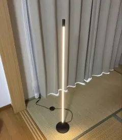 IKEA PILSKOTT ピルスコットLEDフロアランプ, スマート ブラック