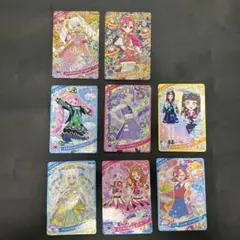 ⑪ひみつのアイプリ アイドルキャラクター トレーディングカード 9枚セット