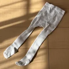 キッズ 白タイツ 90〜100cm フォーマル 発表会・入園式