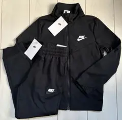 新品　140cm NIKE ナイキ　裏起毛フルジップハイブリッド トラックスーツ