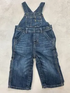 GAP デニムオーバーオール スナップボタン付き ベビー服