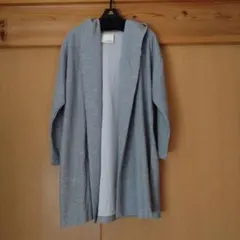 HK WORKS LONDON フード付きカーディガン LL