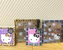 ⭐︎1点のみ⭐︎即発送⭐︎ハローキティ⭐︎ヒョウ柄キティ＆制服キティプチパーツシール⭐︎