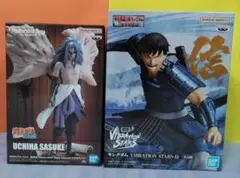 【新品未開封】NARUTO うちはサスケ キングダム 信 フィギュア 2点セットのサムネイル