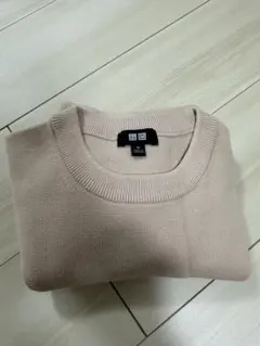 UNIQLO ウォッシャブルミラノリブクルーネックセーター　M 1回軽く使用
