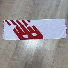 New Balance フェイスタオル レッド ホワイトのサムネイル