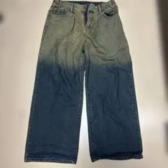 バギーデニム グレー