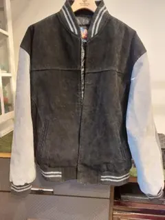 週末限定値下げ◆ スエードスタジャン ◆ 黒とグレー