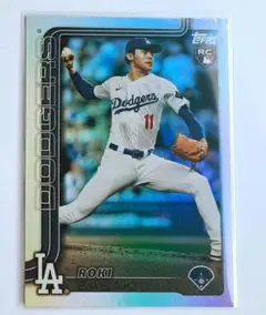 topps series2 佐々木朗希 リフラクター