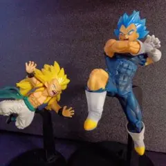 ドラゴンボール スーパーサイヤ人ゴテンクス3、ベジータ　2体セット