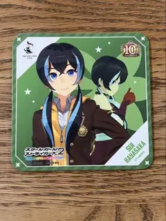 スクールガールストライカーズ　隼坂翠　スクストカフェ　コースター