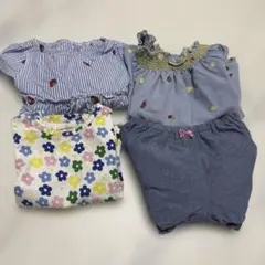 [まとめ売り]90cm洋服4点セット