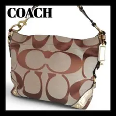COACH Signature Turn Lock Shoulder Bag