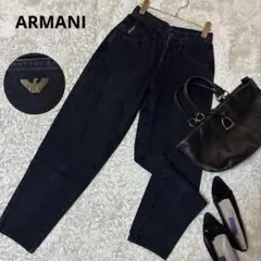 美品＊ARMANI JEANS ブラックデニム　コクーン　イタリア製のサムネイル