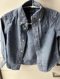 Ralph Lauren デニムポロシャツ 3T 100