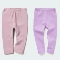 【UNIQLO】コーデュロイレギンスパンツ&リブレギンスパンツ ２点(10分丈)