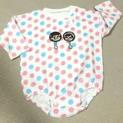 80cm 不二家ペコちゃんロンパース　新品