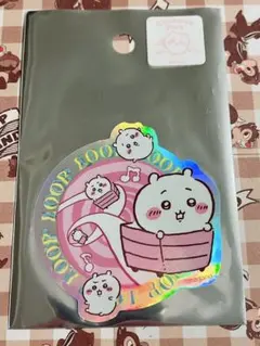 ちいかわ ちいかわパーク ステッカー スマホに貼れるサイズ ループ