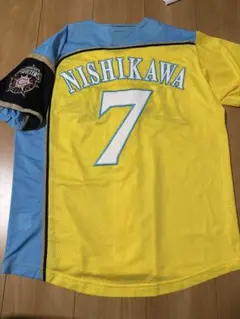 北海道日本ハムファイターズ 7西川遥輝ユニフォーム Sサイズ - メルカリ
