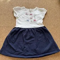 美品★moo non non 半袖ワンピース 120