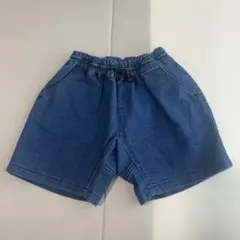 新品 BREEZE ブリーズ デニム パンツ ハーフパンツ ブルー 90
