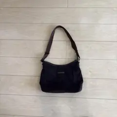 CHARLES JOURDAN ネイビー ショルダーバッグ