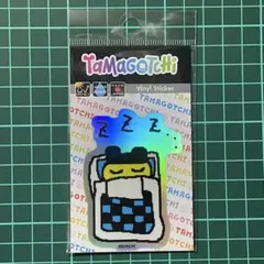 155 たまごっち ホログラム ダイカットステッカー　まめっち