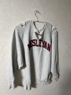 90s USA製 リバースウィーブ L ボロ