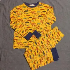 ワコール　車柄　イエローパジャマ 125~140