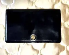 GUCCI オールドグッチ クラッチバッグ ヴィンテージ 本革 黒 レザー