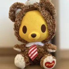 プーさん　Pooh　ディズニー　ぬいぐるみ　くま被り物