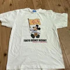 東京　ディズニー　リゾート 2024 ミッキー Tシャツ Lサイズ
