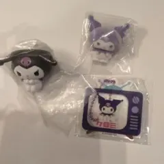 サンリオ　カプセルトイ　クロミ　ふわふわフロッキードール2　他３点セット