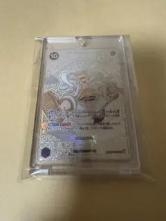 【極美品】ルフィ ニカ3周年(金背景) [OP05-119] 神速の拳