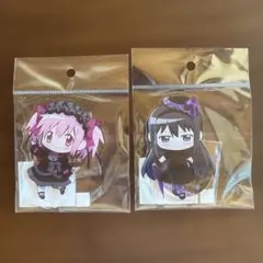 魔法少女まどか☆マギカ　鹿目まどか 暁美ほむら BLACK 　アクリルスタンド