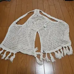 abercrombie ネット編みベスト XL