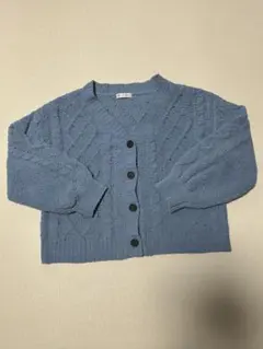 アフタヌーンティー　 ケーブル編み カーディガン