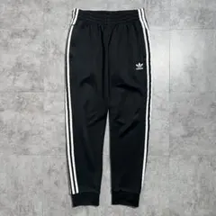 アディダス トラックパンツ L 黒 スリーストライプス レディース Adidas