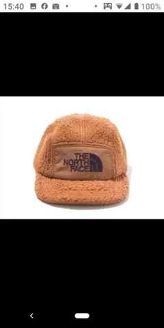 ノースフェイス パープルレーベル b&y ポーラテック フリースキャップ