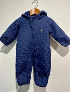 babyGap スノーウェア カバーオール スキーウェア フリース ネイビー