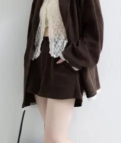 ⭐︎専用　　カスタネ　コーデュロイショートパンツ