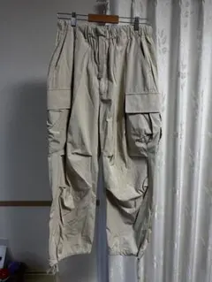 opening act ナイロンワイドカーゴパンツ