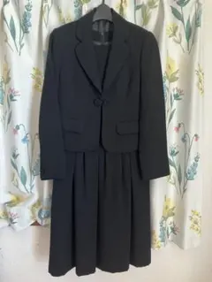 喪服 ブラックフォーマル ジャケット&ワンピース 9号